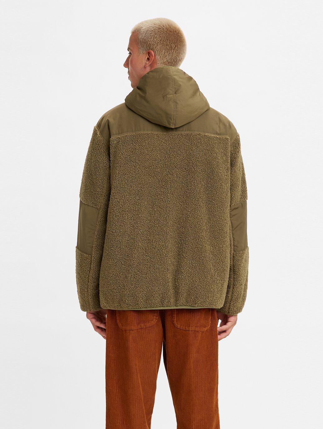 Levi's® Hong Kong made and crafted mens hiking zip sweatshirt A02870000 02 Back