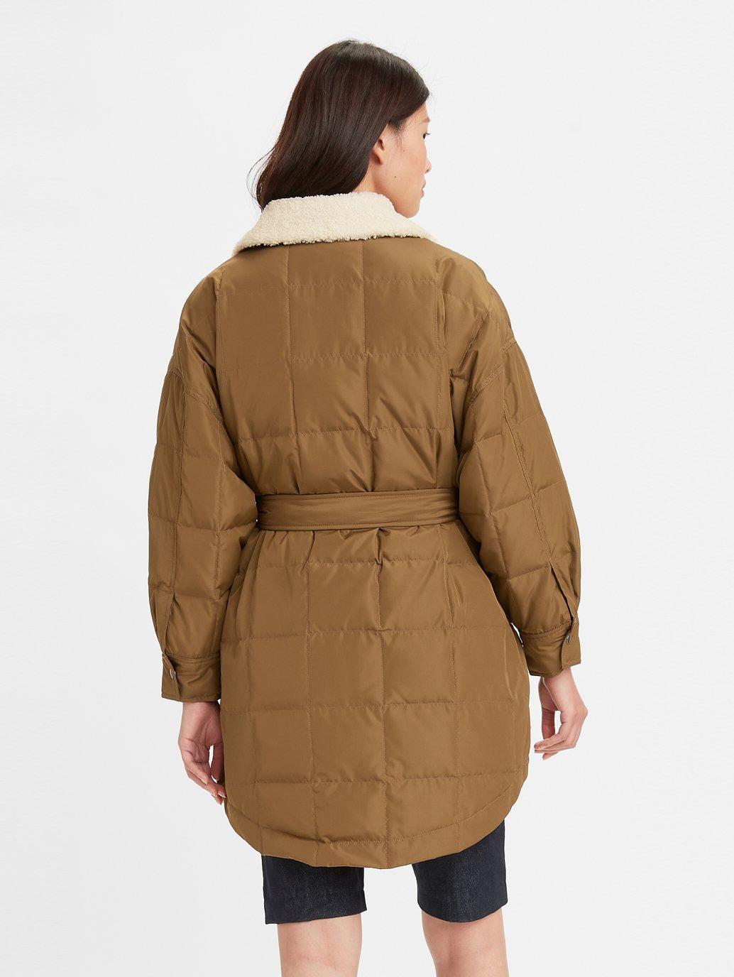 Levi's® Hong Kong made and crafted womens padded utility coat A11730000 02 Back