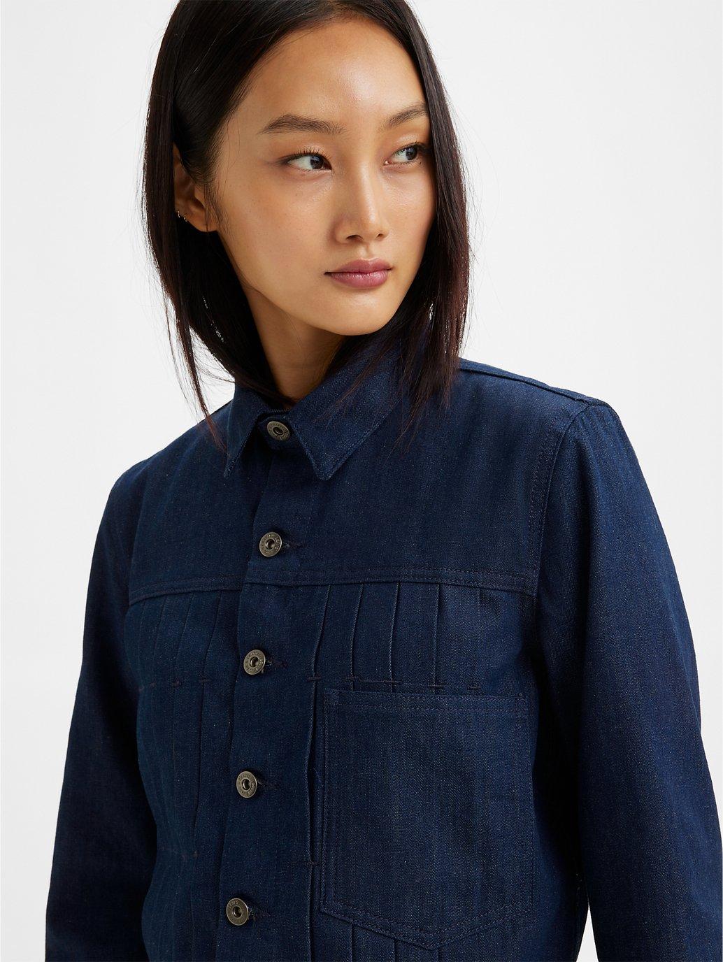 Buy Levi's® Made & Crafted® Women's Pleated Trucker Jacket | Levi's® HK SAR  Official Online Shop
