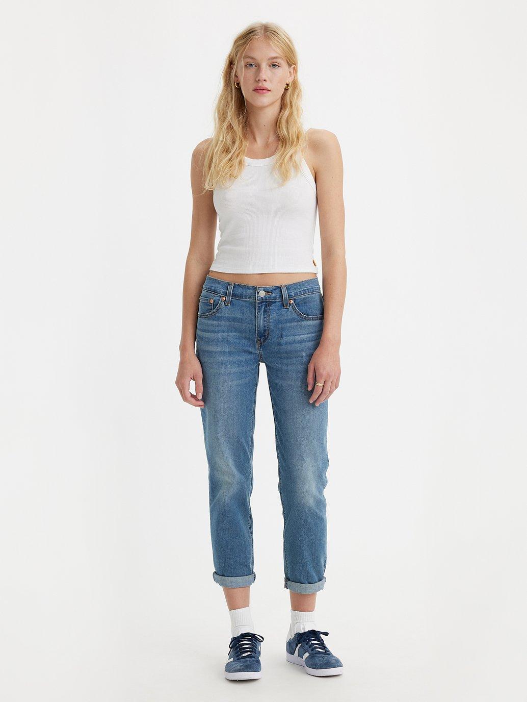 Buy Levi's® Women's Mid-Rise Boyfriend Jeans | Levi's® Official Online  Store SG