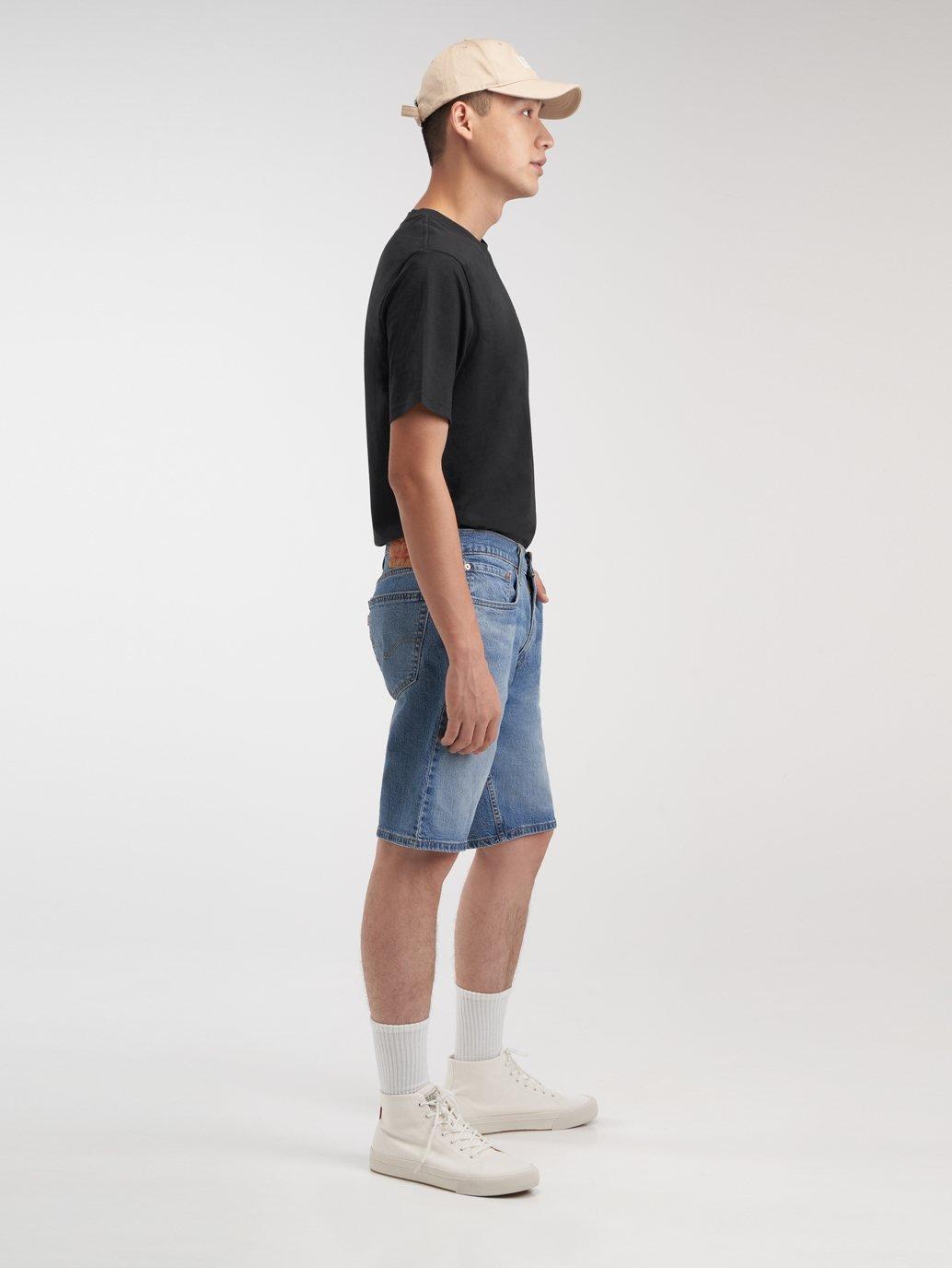 levis singapore mens standard jean shorts 398640006 03 Side