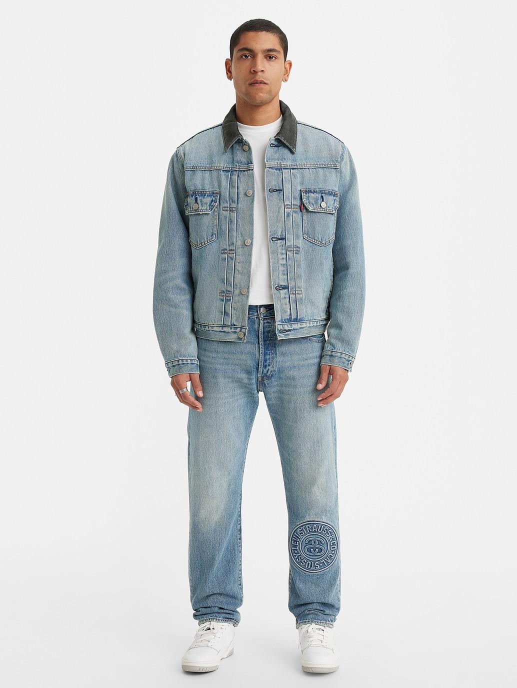 Buy Stüssy & Levi's® Embossed 501® Jeans | Levi's® Official Online Store SG