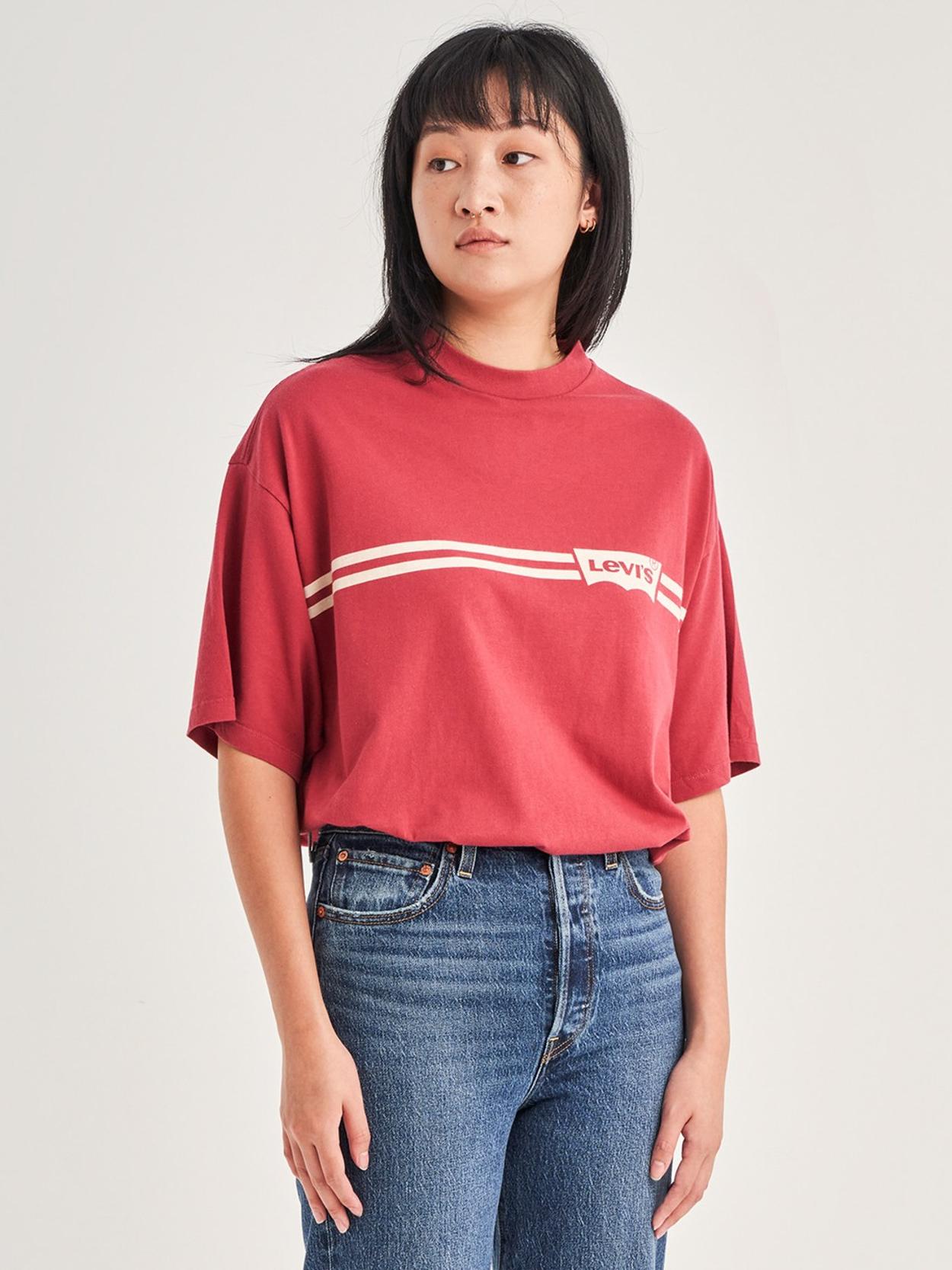 Buy Levi's® Women's Graphic Short Stack T-Shirt | Levi’s® Official ...