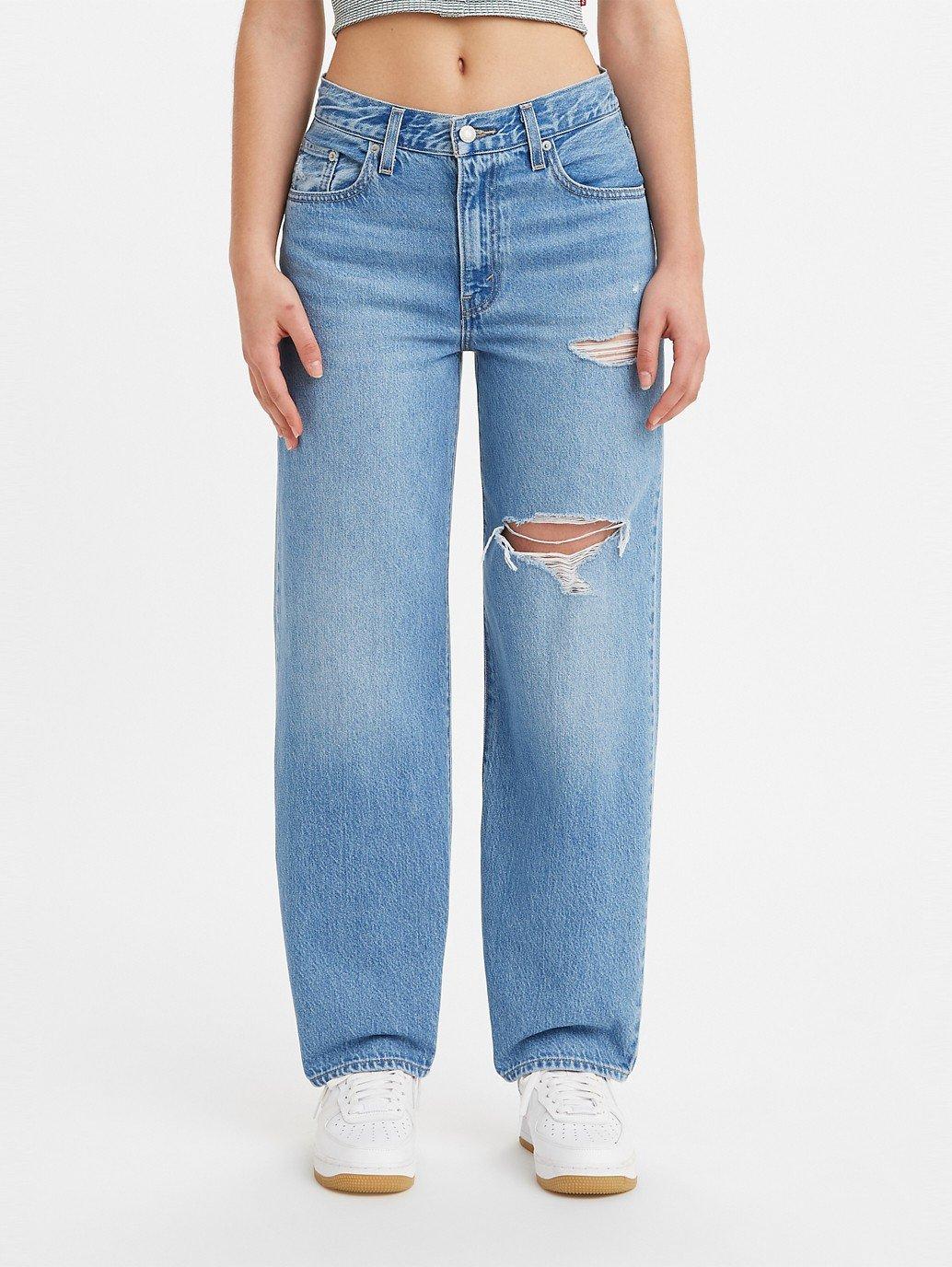 Top 73+ imagen levi women’s jeans elastic waist