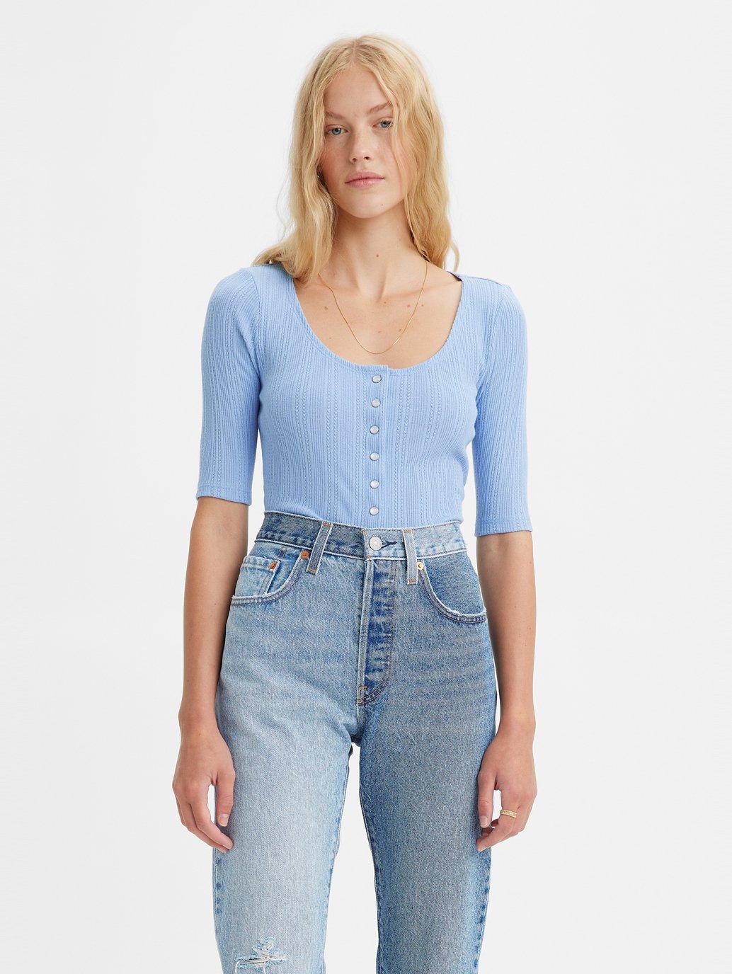 Buy Levi's® Women's Dry Goods Pointelle Top | Levi's® Official Online Store  MY
