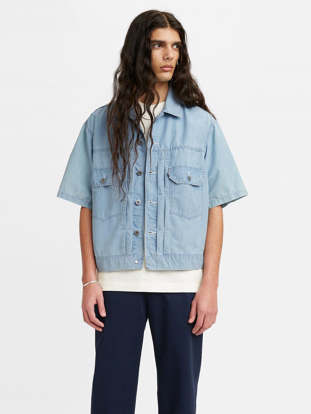 Buy Levi's® Made & Crafted® Short Sleeve Trucker | Levi's® Official Online  Store MY