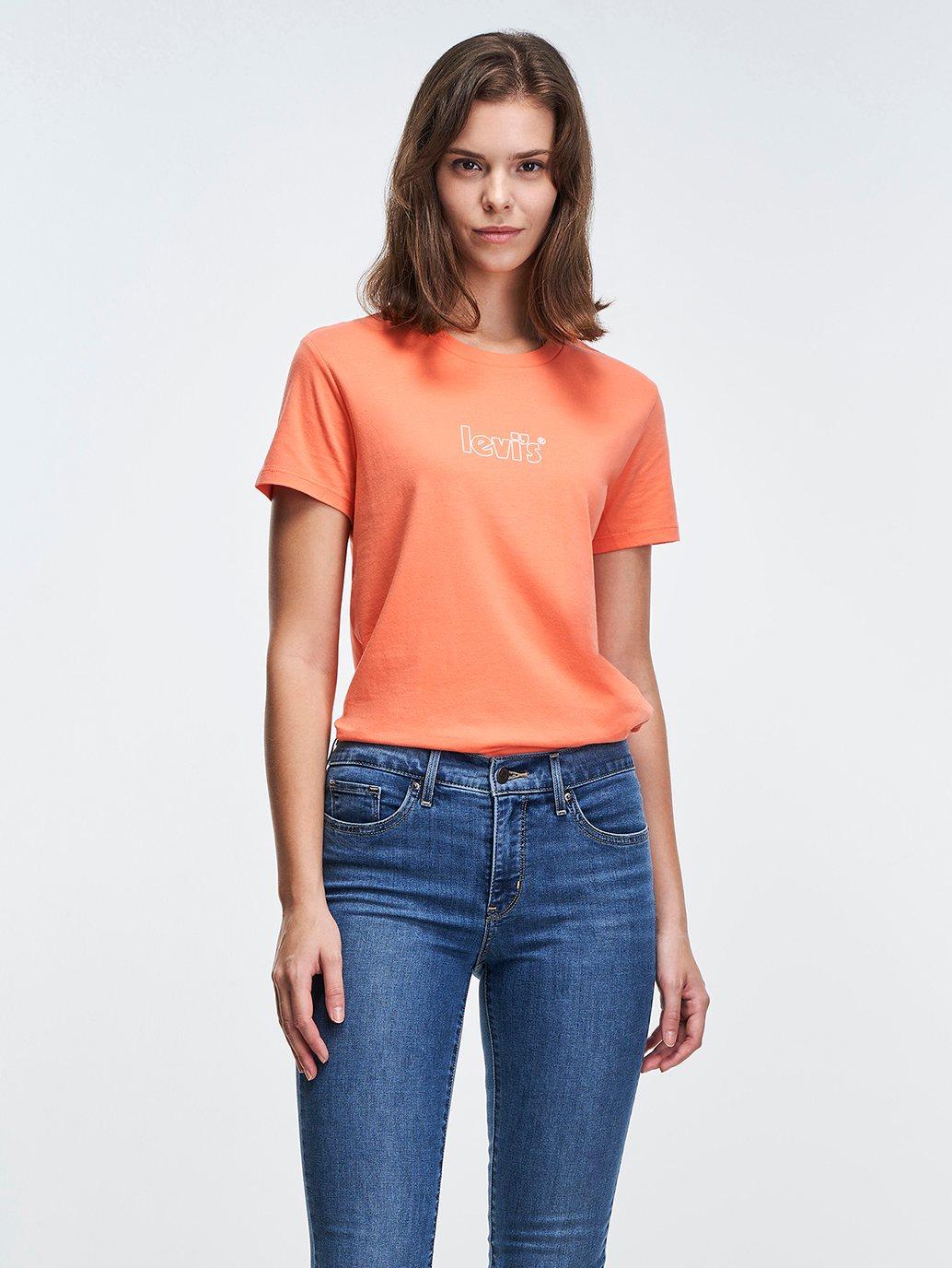 Buy Levi's® Women's Logo Perfect T-Shirt | Levi's® Official Online Store MY