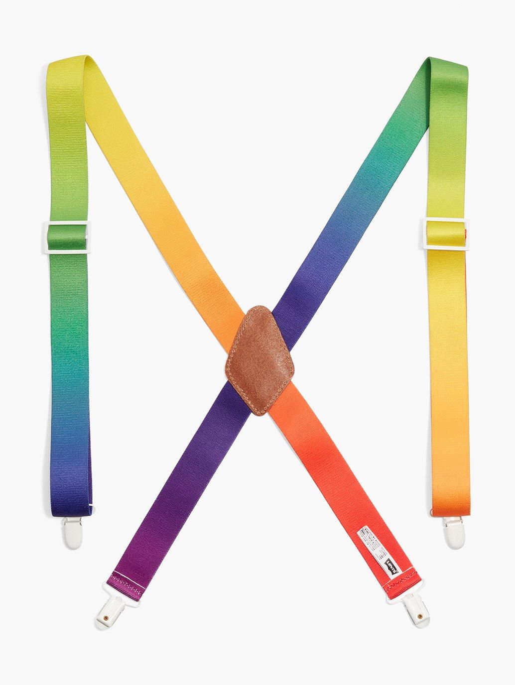 Levi's® Hong Kong Pride平權系列 彩虹吊帶配件 for unisex - 380230032