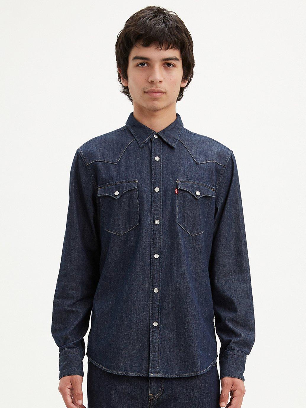 Buy Levi's® Men's Barstow Denim Western Shirt, Standard Fit | Levi's ...