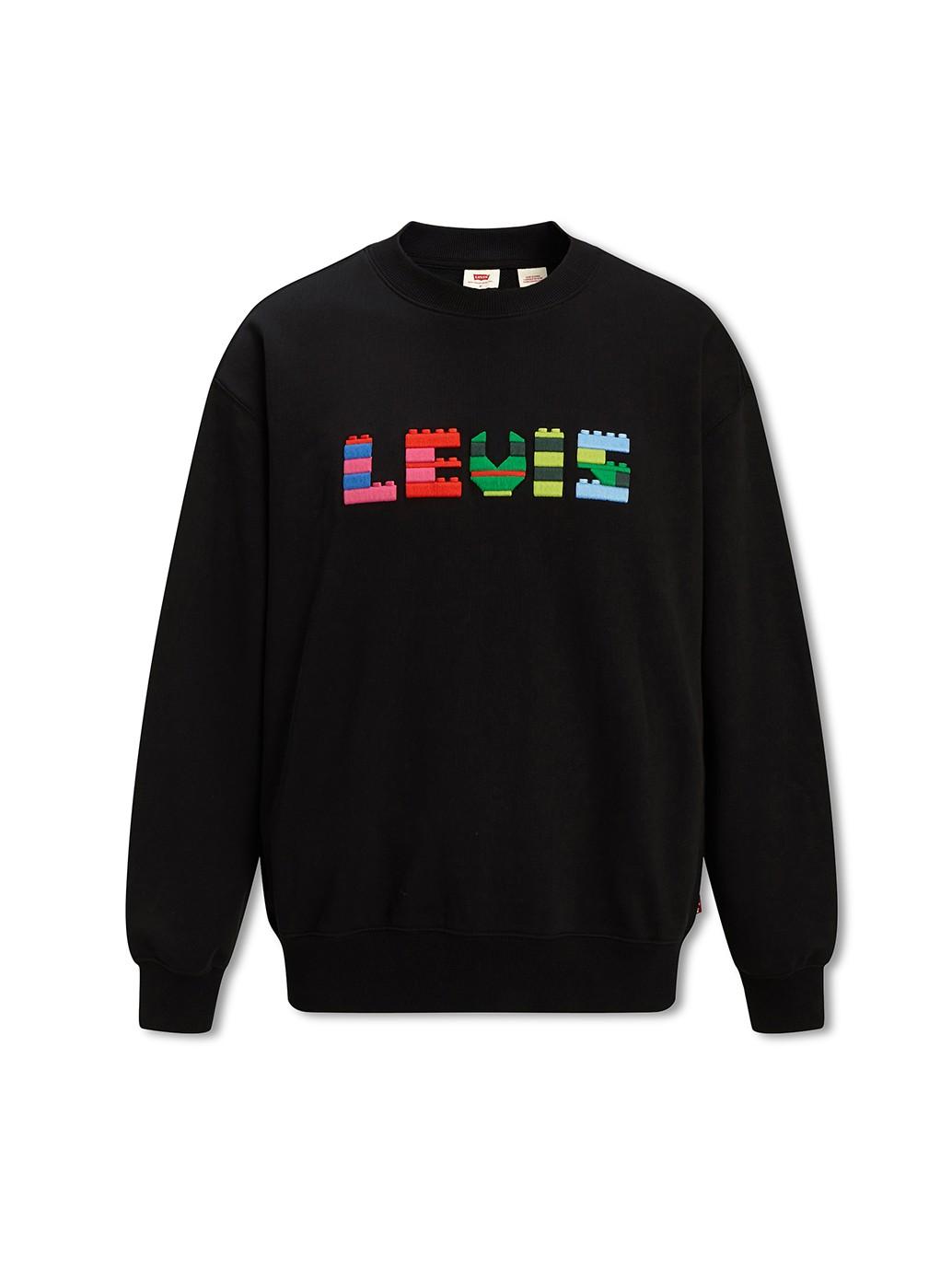 Buy XLego Crew Sweatshirt AC224 Lego Black Pattern | Levi's® HK Official  Online Shop
