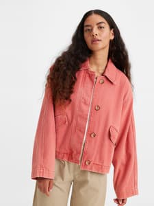 Levi's Gold Tab Baseball Jacket - Women's - Puce S