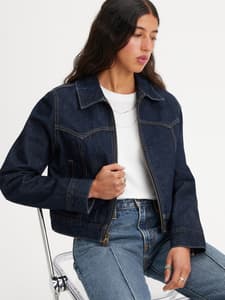 Levi's Gold Tab Baseball Jacket - Women's - Puce S