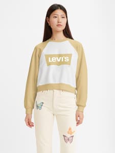 Levi's ® X Emma Chamberlain Mockneck Sweater in Black