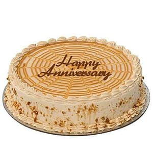 1Kg Anniversary Butterscotch Cake