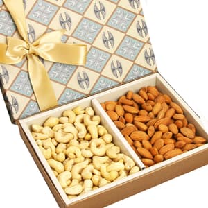 Grey Cashew Almonds Box 400Gm
