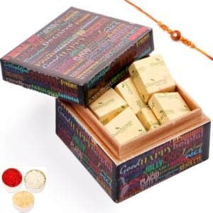 Rakhi with Ideal Brother Chocolate Box