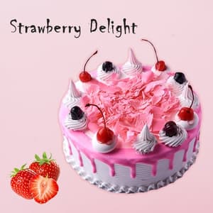 1Kg Strawberry Cake
