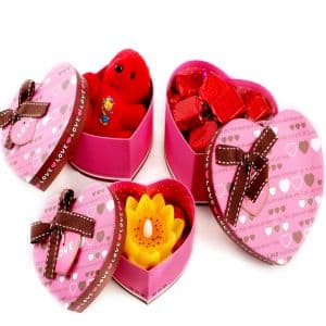 Set of Three Gift Boxes for Her