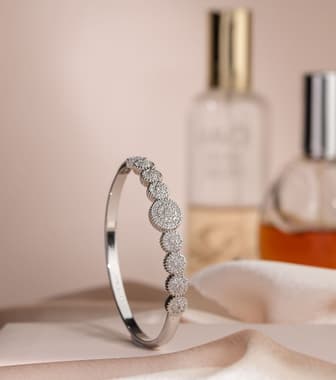 Classy Gemstone Bracelet (Brass)