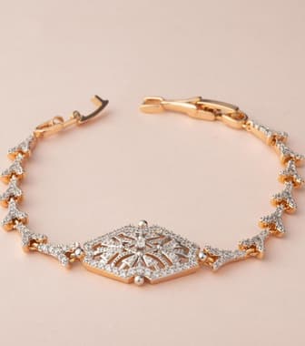 A Royal Affair Bracelet (Brass)