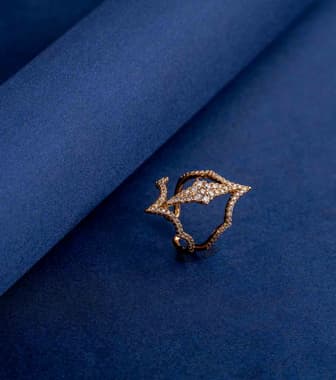 Golden Crown Ring (Brass)
