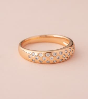 Aerial Eternity Band - Rose Gold (Brass)