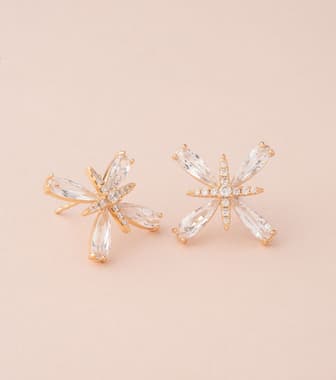 The Starry Diva Earrings (Brass)