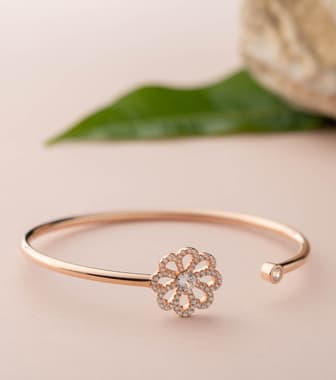 Silver Fancy Bracelet (Rose Polish)
