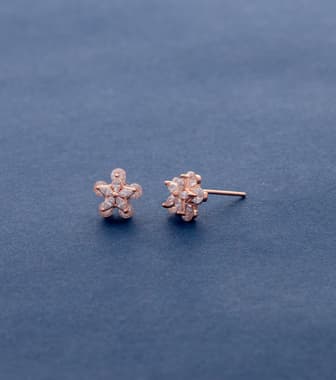 Fragrant Flower Earrings (Silver)