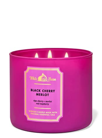 3-Wick Candles Black Cherry Merlot