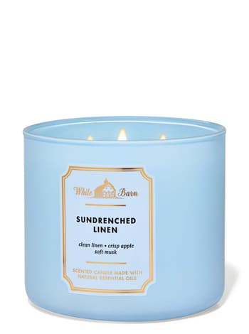 3-Wick Candles Sun-Drenched Linen