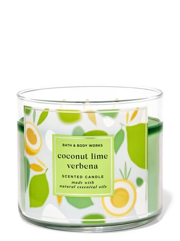 3-Wick Candles Coconut Lime Verbena