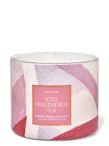 3-Wick Candles Iced Dragonfruit Tea