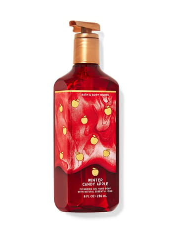 Gel Soaps Winter Candy Apple Cleansing Gel Hand Soap