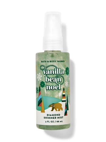 Body Spray & Mists Vanilla Bean Noel Travel Size Diamond Shimmer Mist
