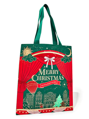 Gift Wrap Merry Christmas Tote Bag