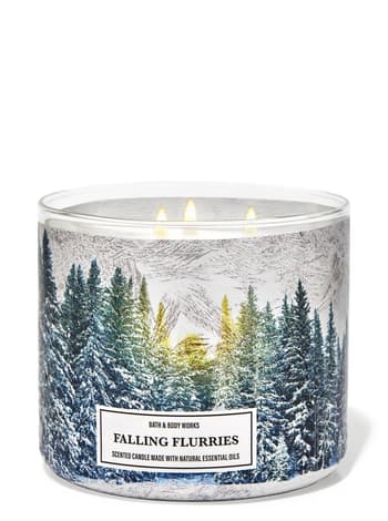 3-Wick Candles Falling Flurries 3-Wick Candle