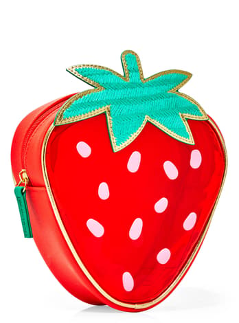 Gift Wrap Strawberry Cosmetic Bag