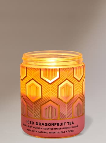 Single Wick Candles Iced Dragonfruit Tea