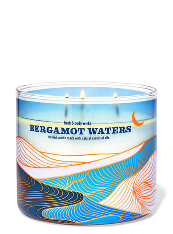 3-Wick Candles Bergamot Waters