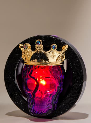 Candle Holders & Accessories Skull Crown Car Fragrance Holder