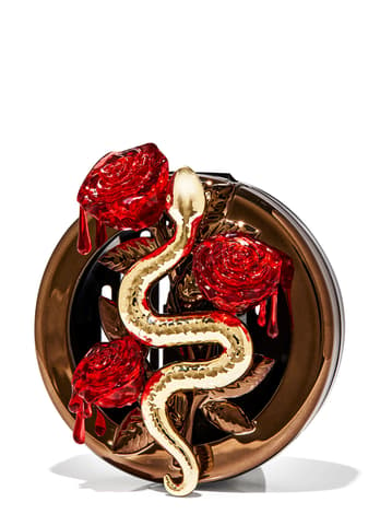 Candle Holders & Accessories Snake & Roses Car Fragrance Holder