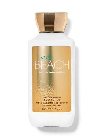 Body Lotion At The Beach