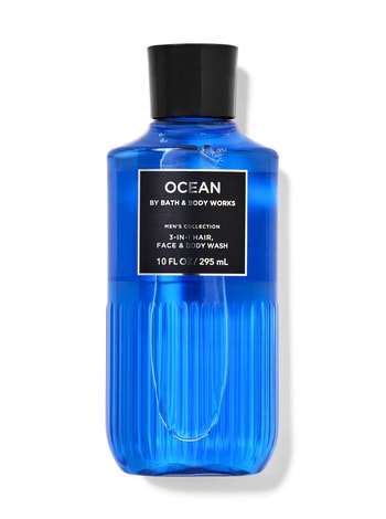 Body Wash & Shower Gel Ocean 3-in-1 Hair, Face & Body Wash