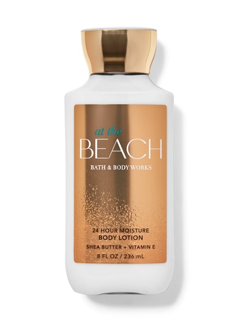 Body Lotion At The Beach