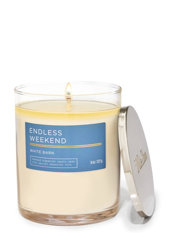 Single Wick Candles Endless Weekend