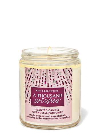 Single Wick Candles A Thousand Wishes
