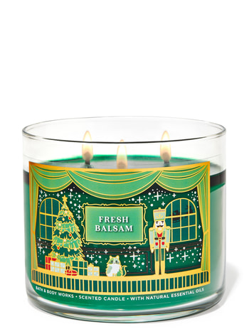 3-Wick Candles Fresh Balsam