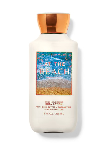 Body Lotion At the Beach