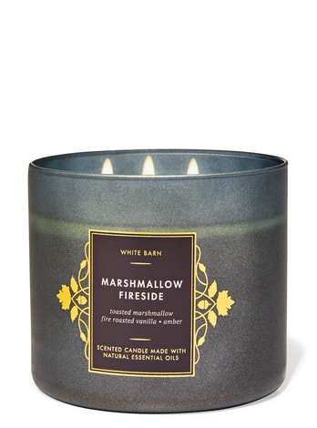 3-Wick Candles Marshmallow Fireside